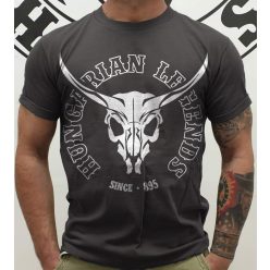 Koponyás marha férfi rövid ujjú póló