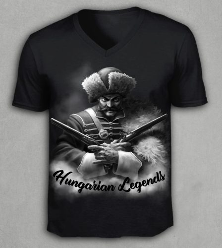  Kuruc 2021 férfi v-nyakú póló