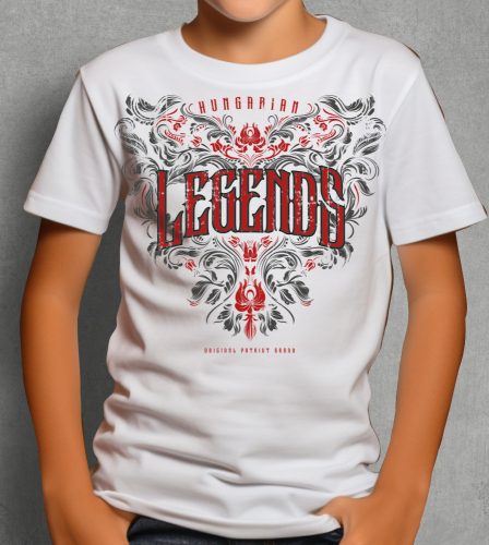 Legends - Népi motívumos gyerek rövid ujjú póló