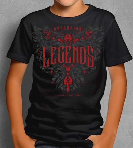 Legends - Népi motívumos gyerek rövid ujjú póló