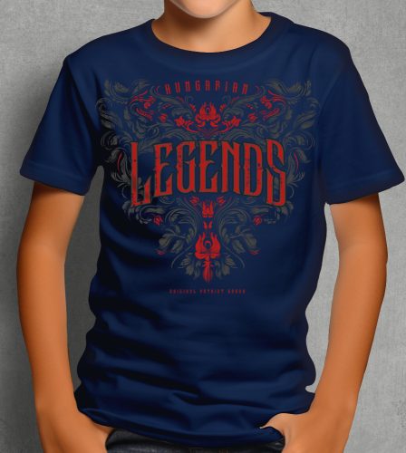 Legends - Népi motívumos gyerek rövid ujjú póló