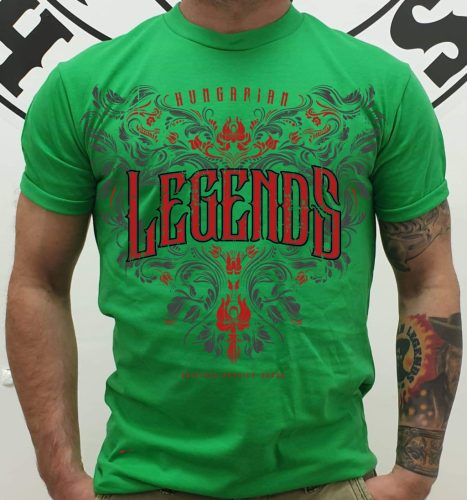 Legends - Népi motívumos férfi rövid ujjú póló