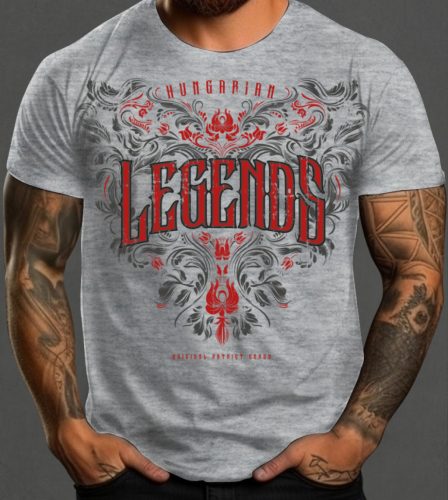 Legends - Népi motívumos férfi rövid ujjú póló