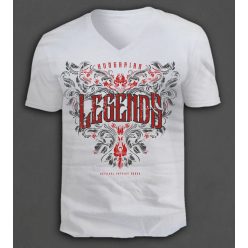 Legends - Népi motívumos férfi v-nyakú póló