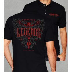 Legends - Népi motívumos  férfi galléros póló