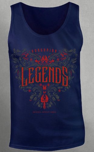 Legends - Népi motívumos férfi ujjatlan póló