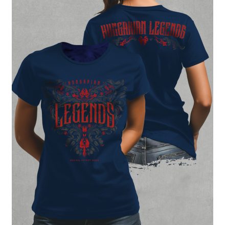 Legends - Népi motívumos női rövid ujjú póló