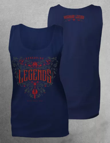 Legends - Népi motívumos női ujjatlan póló