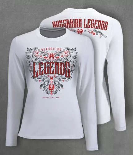 Legends - Népi motívumos női hosszú ujjú póló