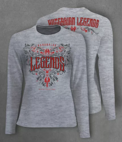 Legends - Népi motívumos női hosszú ujjú póló
