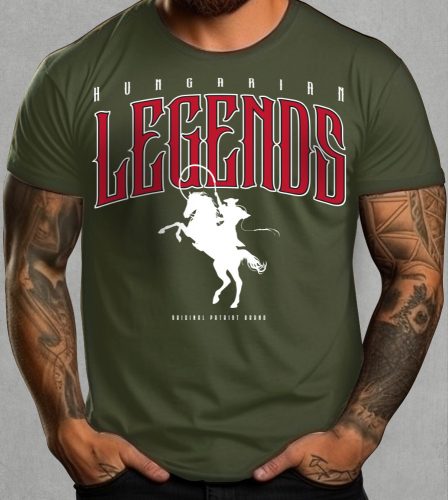 LEGENDS - Csikós férfi rövid ujjú póló