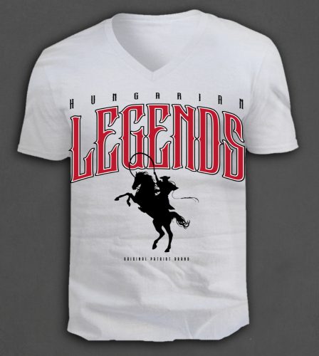 LEGENDS - Csikós férfi v-nyakú póló