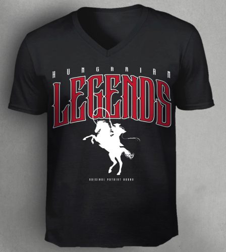 LEGENDS - Csikós férfi v-nyakú póló