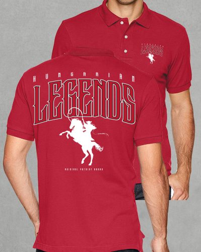 LEGENDS - Csikós férfi galléros póló
