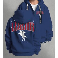 LEGENDS - Csikós gyerek kapucnis, cipzáras pulóver