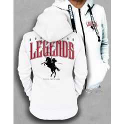 LEGENDS - Csikós női cipzáras, kapucnis pulóver