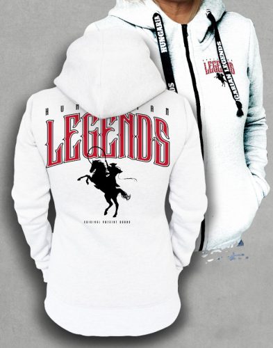 LEGENDS - Csikós női cipzáras, kapucnis pulóver