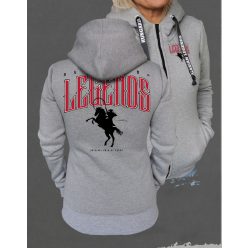 LEGENDS - Csikós női cipzáras, kapucnis pulóver