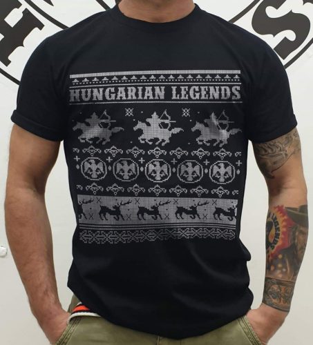 Hungarian Legends - XMAS férfi rövid ujjú póló