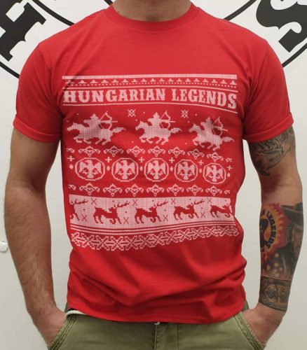 Hungarian Legends - XMAS férfi rövid ujjú póló