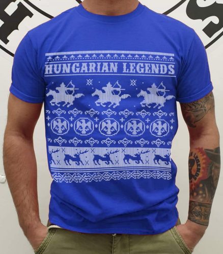Hungarian Legends - XMAS férfi rövid ujjú póló