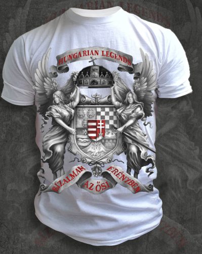 Magyarország nagycímere férfi rövid ujjú póló