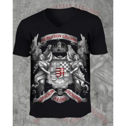 Magyarország nagycímere férfi v-nyakú póló