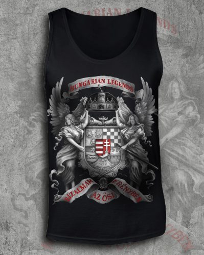 Magyarország nagycímere férfi ujjatlan póló