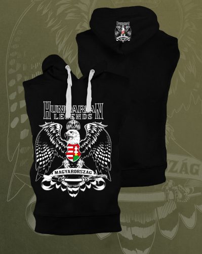 Magyarország férfi kapucnis, belebújós mellény