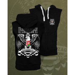 Magyarország férfi kapucnis, cipzáras mellény
