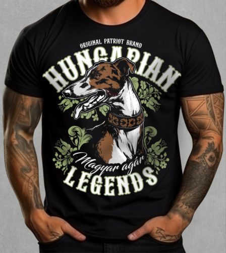 Magyar agár férfi rövid ujjú póló