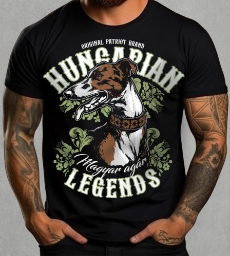 Magyar agár férfi rövid ujjú póló