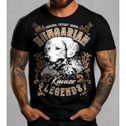 Magyar kuvasz férfi rövid ujjú póló