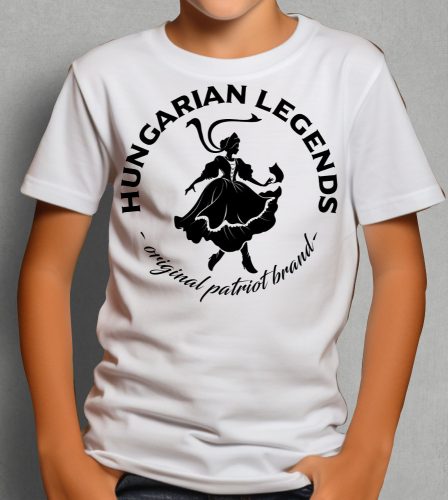 Magyar leány gyerek rövid ujjú póló
