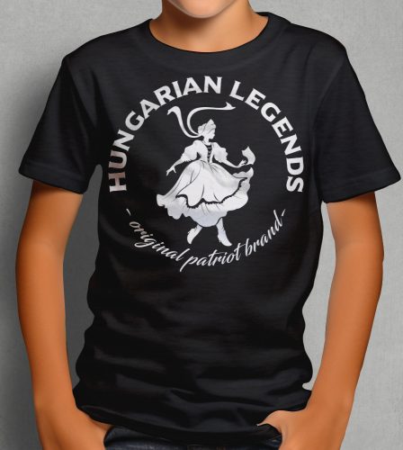 Magyar leány gyerek rövid ujjú póló