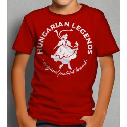 Magyar leány gyerek rövid ujjú póló