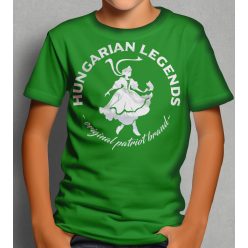 Magyar leány gyerek rövid ujjú póló