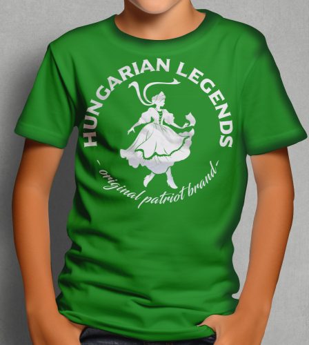 Magyar leány gyerek rövid ujjú póló