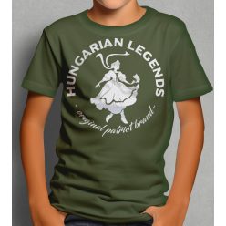 Magyar leány gyerek rövid ujjú póló