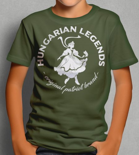 Magyar leány gyerek rövid ujjú póló