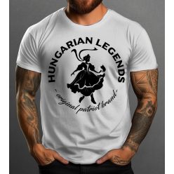 Magyar leány férfi rövid ujjú póló