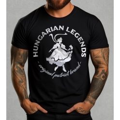 Magyar leány férfi rövid ujjú póló