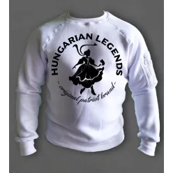 Magyar leány férfi kerek nyakú pulóver