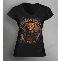Magyar vizsla női v-nyakú póló