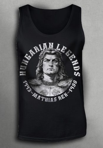 Mátyás király férfi ujjatlan póló