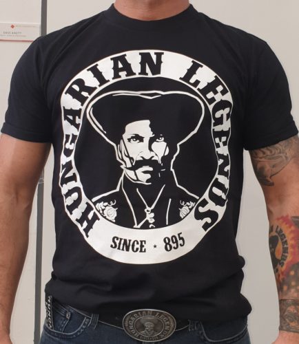 Magyar betyár mintás férfi rövid ujjú póló