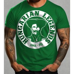 Magyar betyár mintás férfi rövid ujjú póló