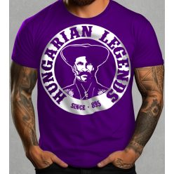 Magyar betyár mintás férfi rövid ujjú póló