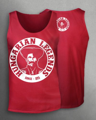 Magyar betyár mintás férfi ujjatlan póló