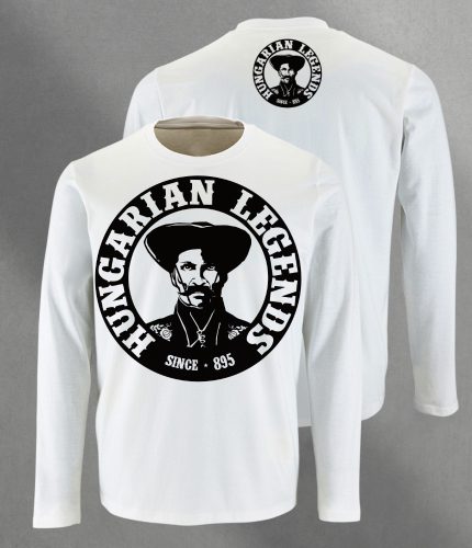 Magyar betyár férfi hosszú ujjú póló
